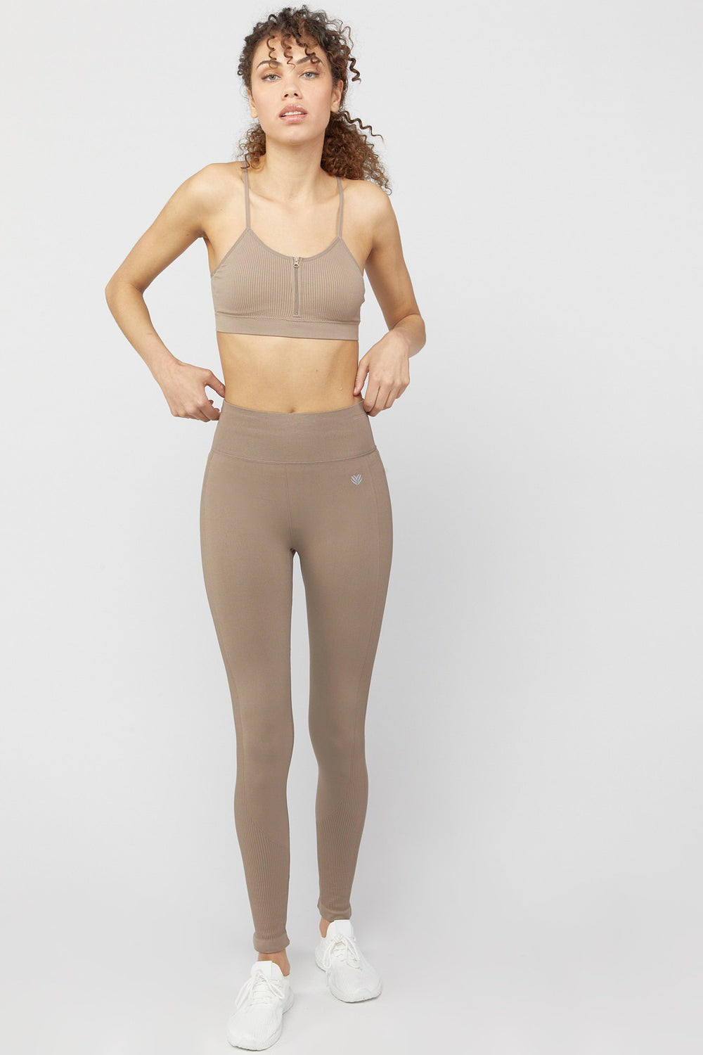 Seamless Active Leggings Taupe