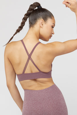 Link to Crisscross Sports Bra Burgundy