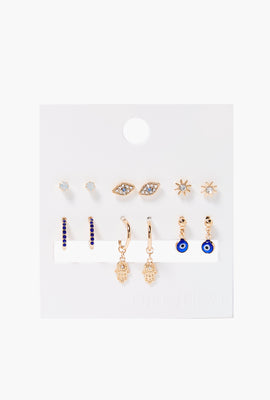 Link to Varity Stud Earring Set Gold