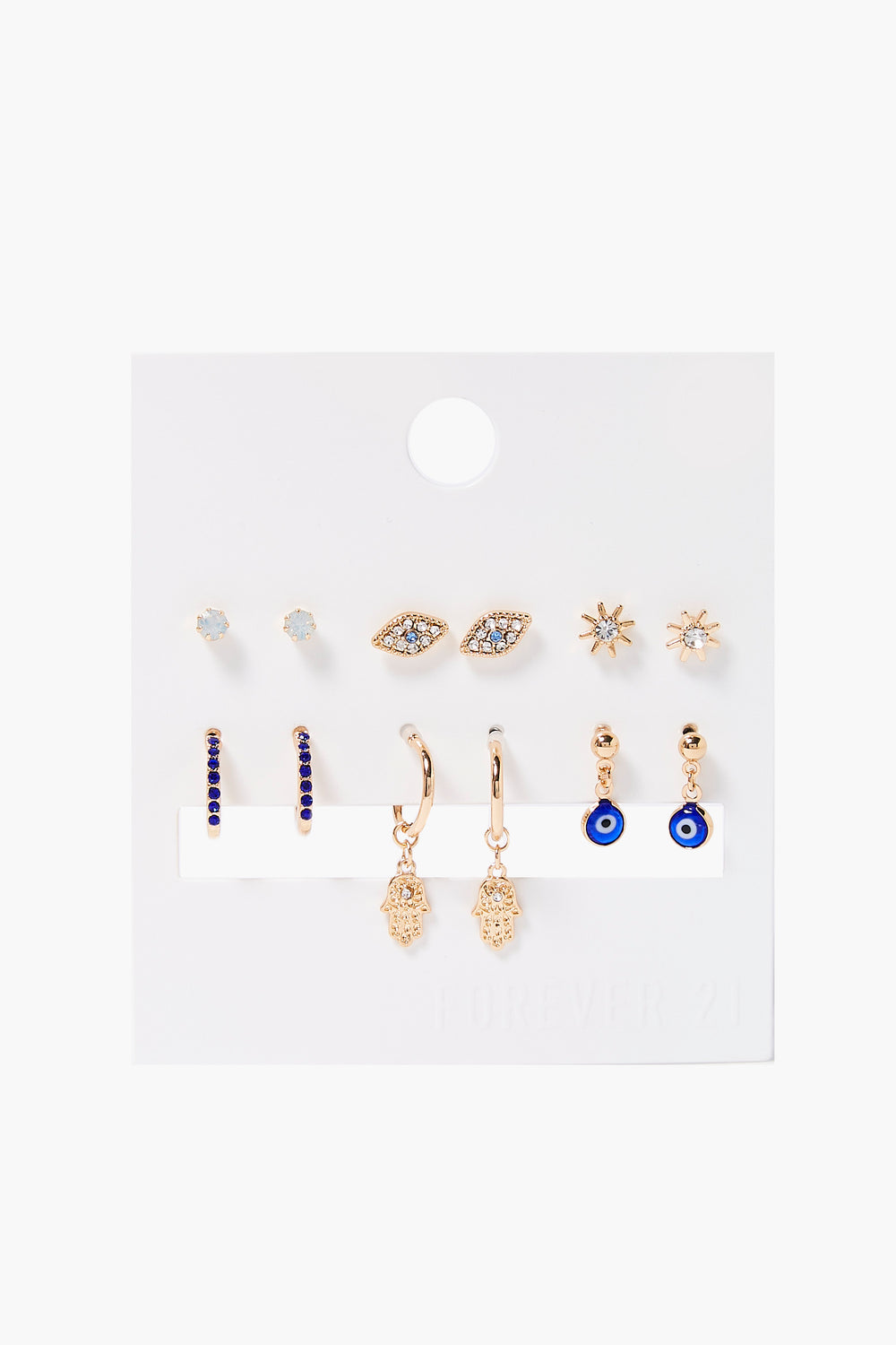 Varity Stud Earring Set Gold