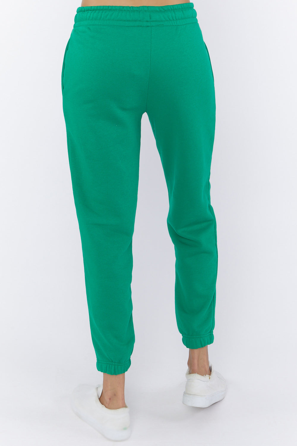 Basic Fleece Jogger Green