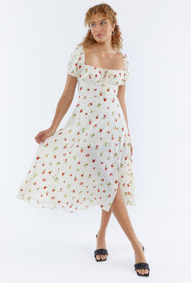 Link to Floral Maxi Dress Beige