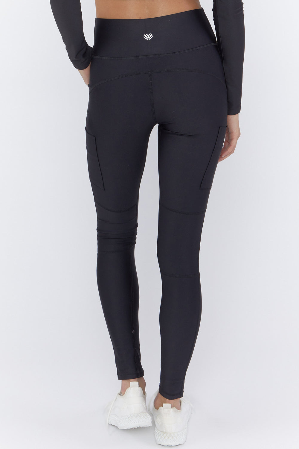 Active Side Pocket Leggings Black