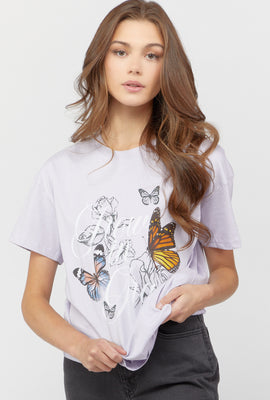 Link to Grow In Grace Graphic T-Shirt Lilac