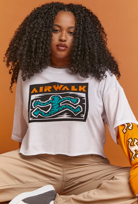 Link to T-Shirt Combo À Imprimé Airwalk - Grandes Tailles Orange