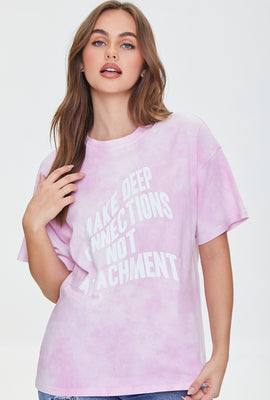 Link to Deep Connections Graphic Tee Pink