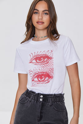 Link to Organically Grown Cotton Graphic Tee White