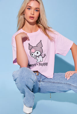 Link to Kuromi Graphic Tee Pink