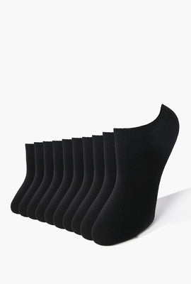 Link to Ankle Socks - 10 Pack Black