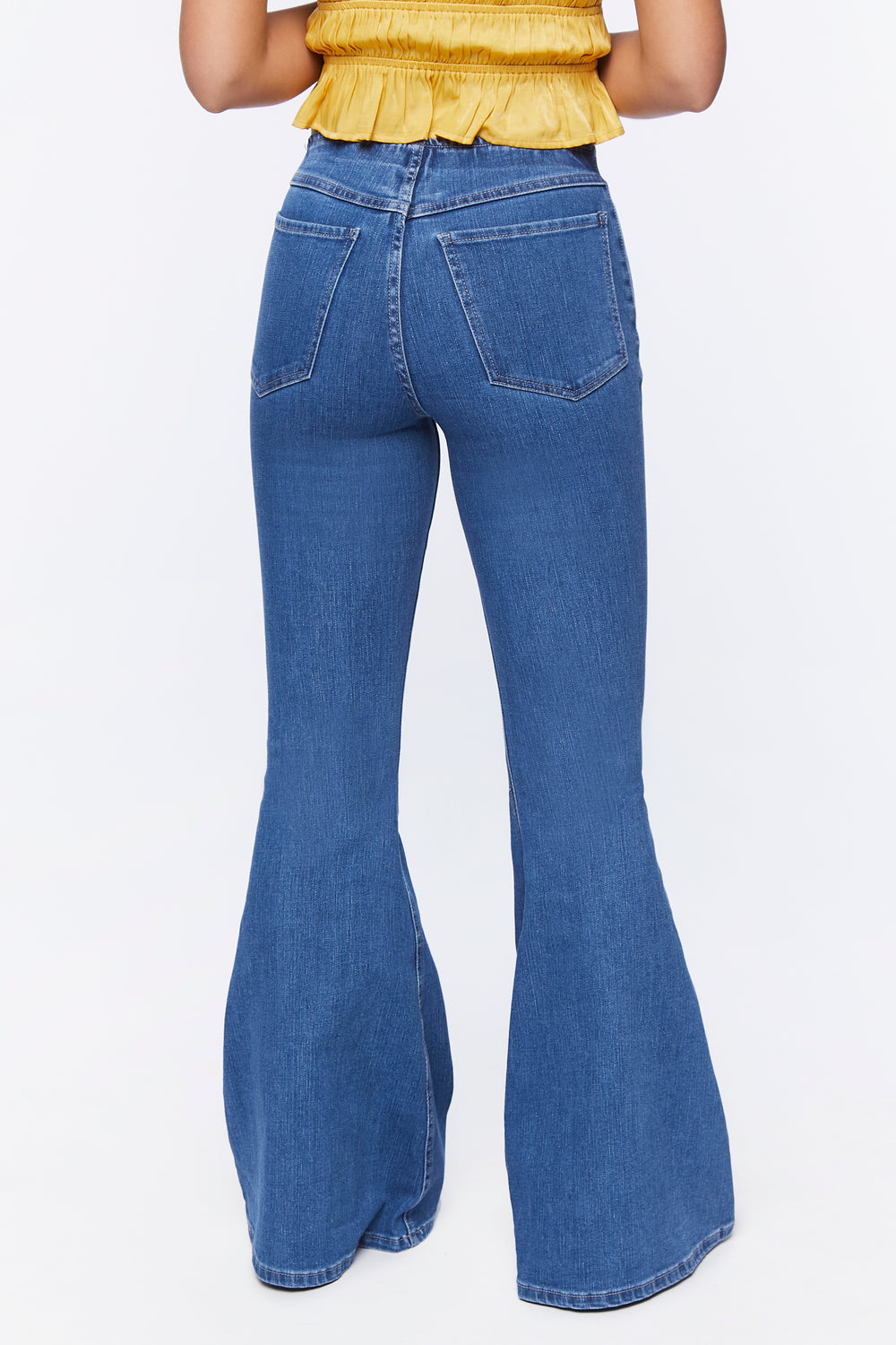 Premium Flare Jeans Medium Blue