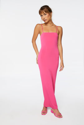 Link to Robe-Camisole Maxi Moulante Rose