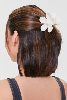 Link to Floral Hair Claw Clip Cream
