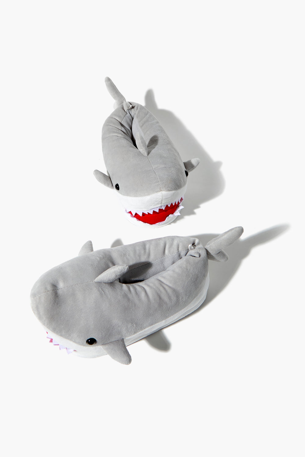 Shark House Slippers Heather Grey