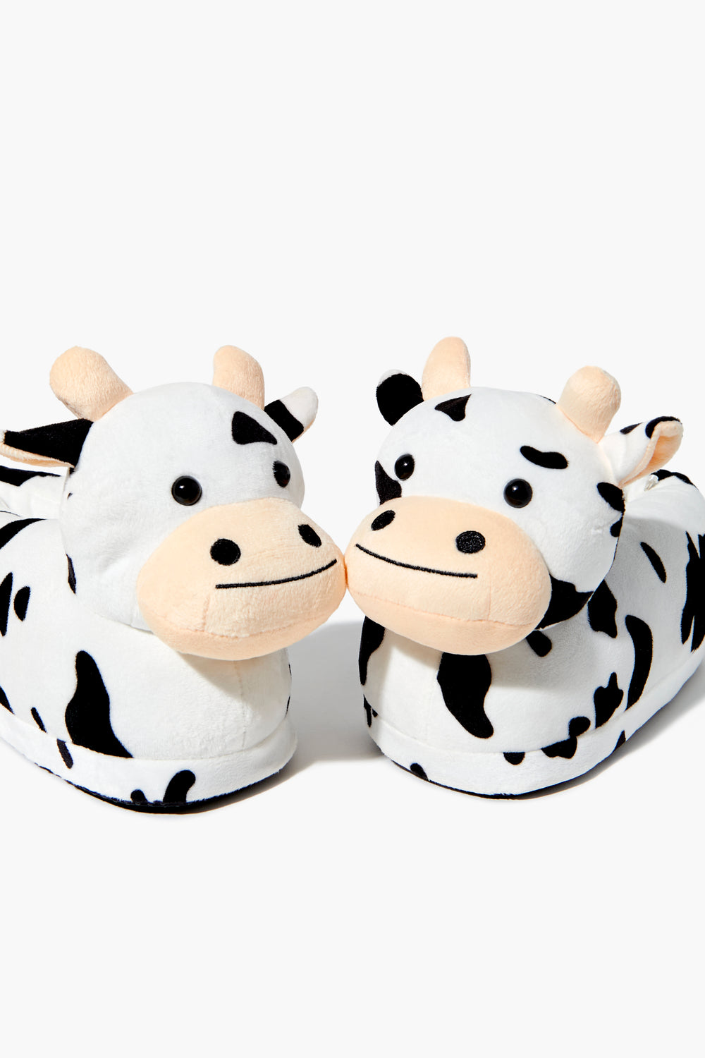 Cow House Slippers Black