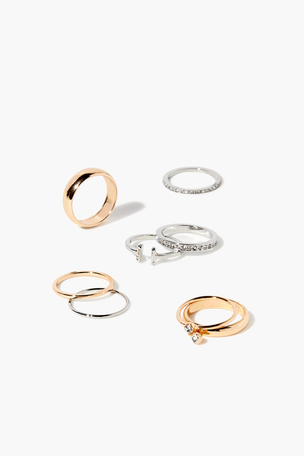 Assorted Ring Set Gold