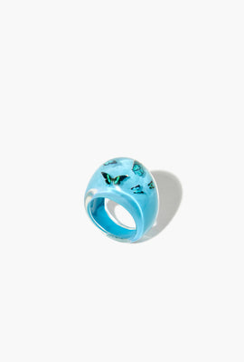 Link to Bague Papillon Coctail Bleu