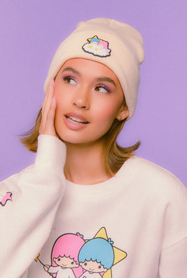 Link to Hello Kitty & Friends Little Twin Stars Beanie Cream