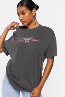Link to Butterfly Graphic Tee Black