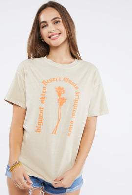 Link to Desert Oasis Graphic Tee Taupe