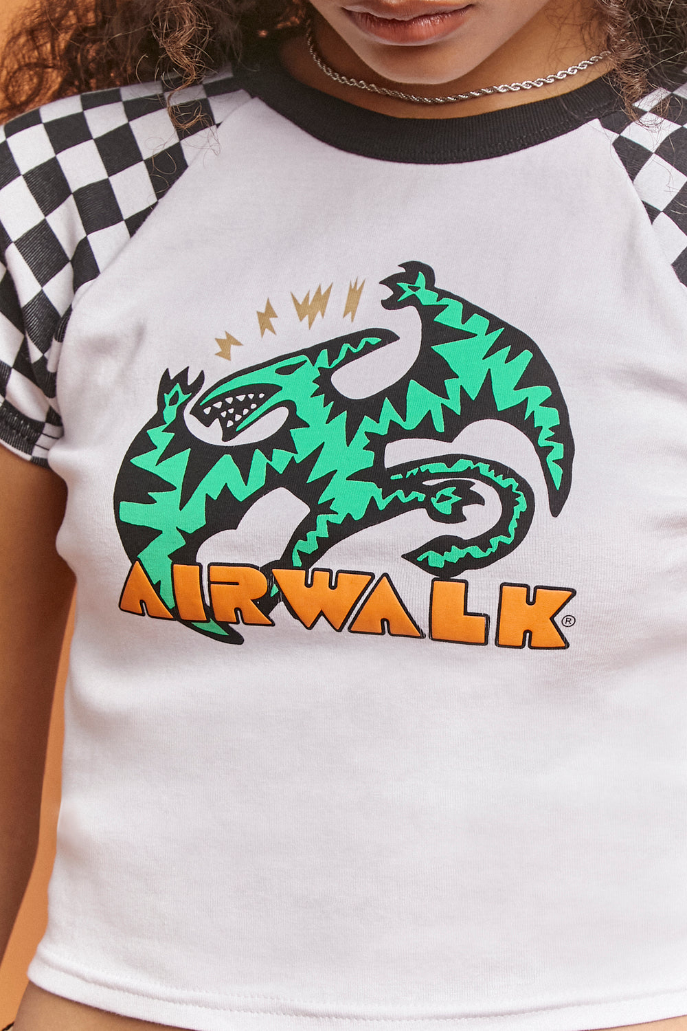 Airwalk Pterodactyl Graphic Tee White