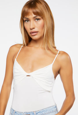 Link to Twisted Cami Bodysuit White