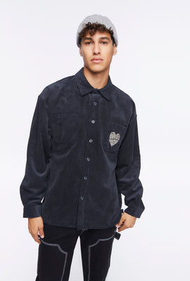 Link to Corduroy Lover Friend Graphic Shirt Black