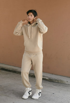 Link to Basic Drawstring Hoodie Taupe