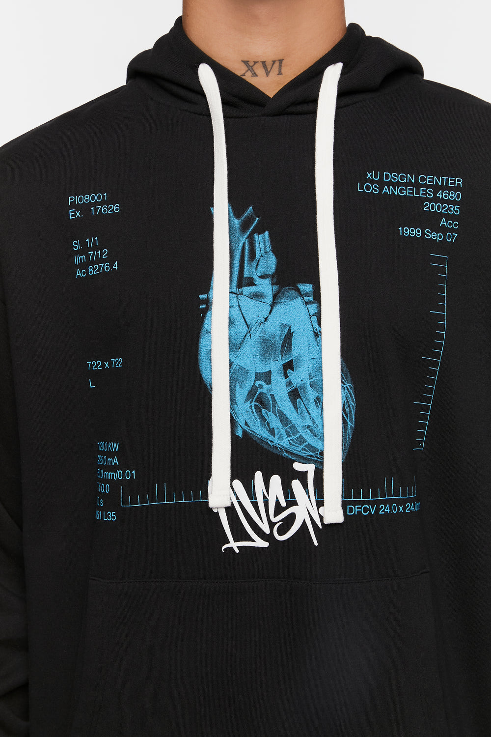 DVSN Graphic Hoodie Black