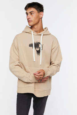 Link to Allnight Graphic Hoodie Taupe