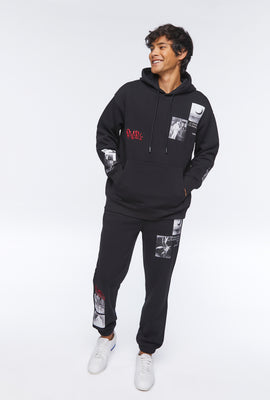 Link to Embroidered Rise Graphic Joggers Black