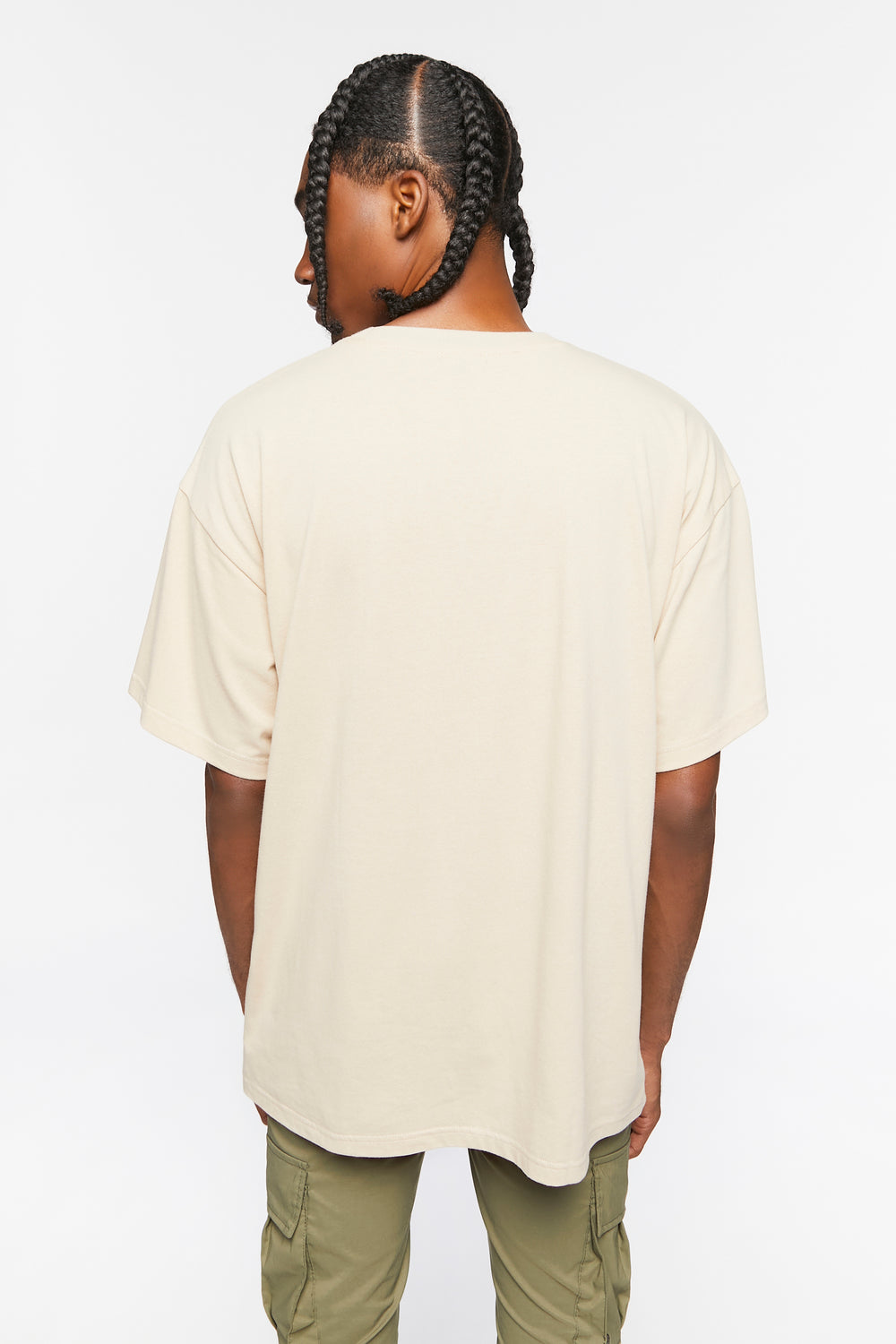 One World Mind Graphic Tee Taupe