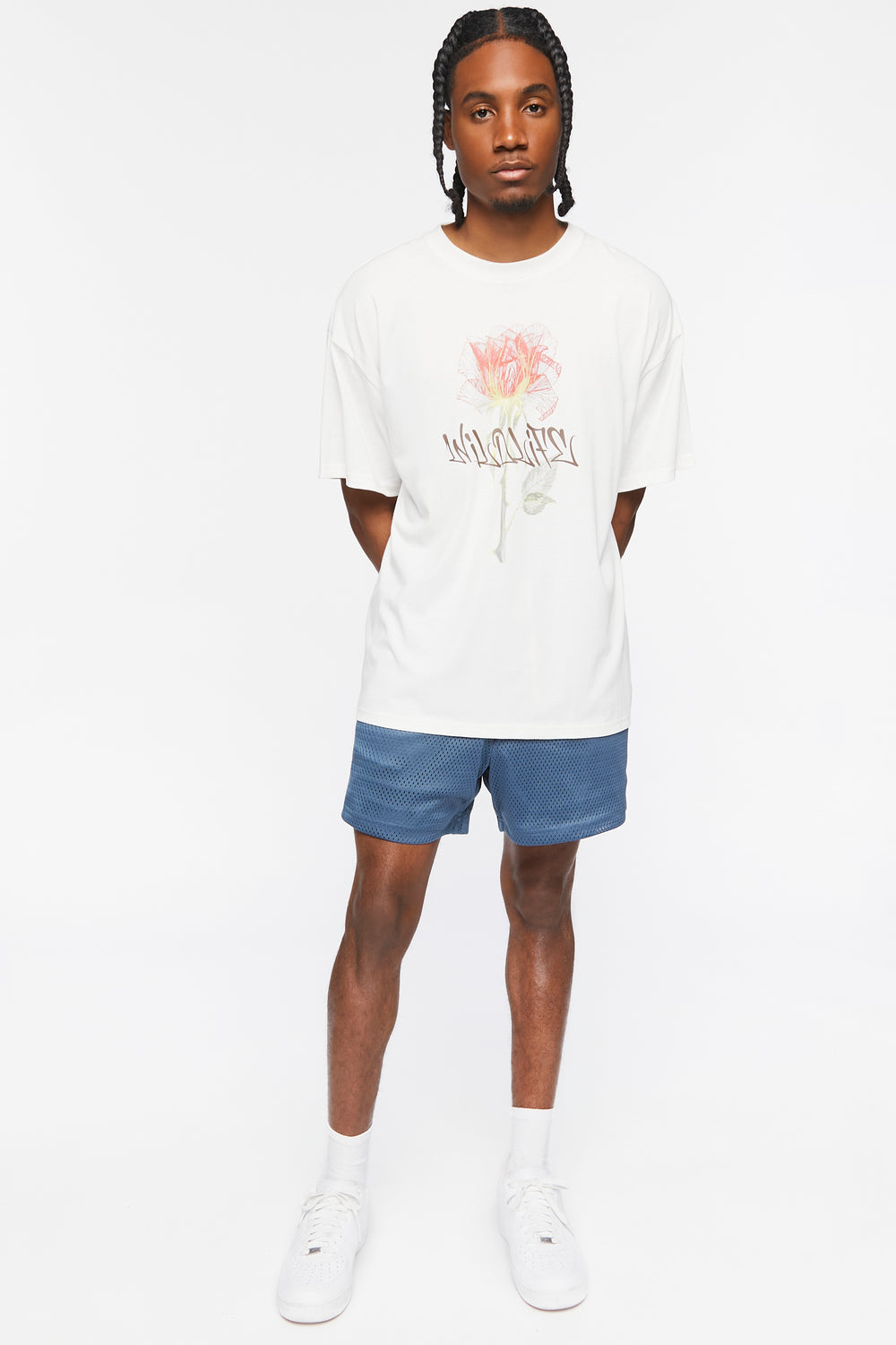 Wildlife Graphic Tee White