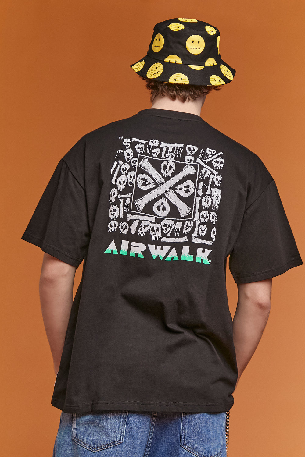 Airwalk Skull Graphic Tee Black