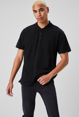 Link to Short-Sleeve Polo Shirt Black