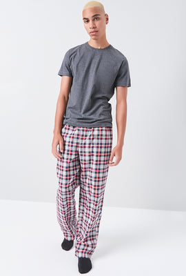 Link to Plaid Drawstring Pajama Pants Red