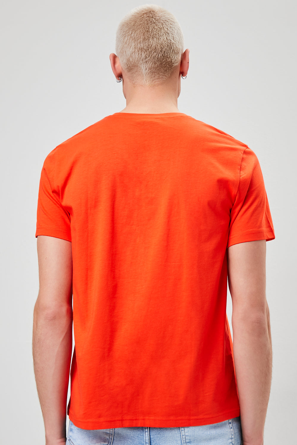 Basic Organically Grown Cotton Tee Red