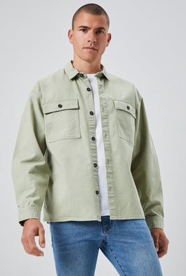Link to Drop-Sleeve Button Jacket Sage