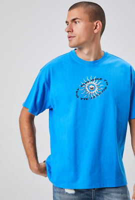 Link to Sunrise To Sunset Graphic Tee Blue