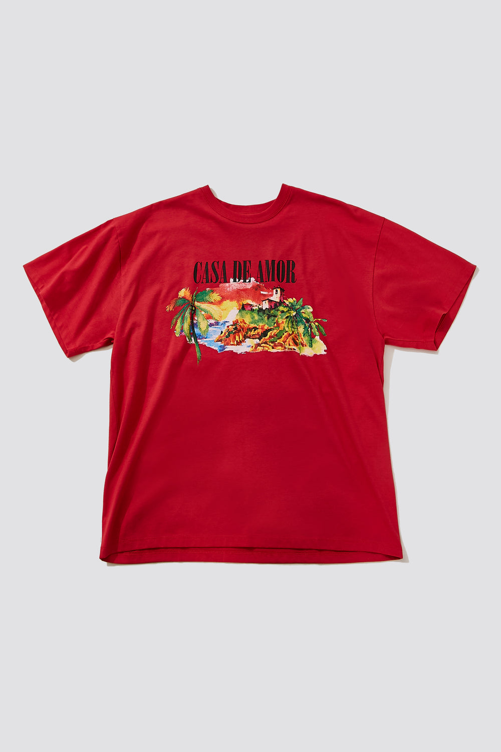 Casa De Amor Graphic Tee Red