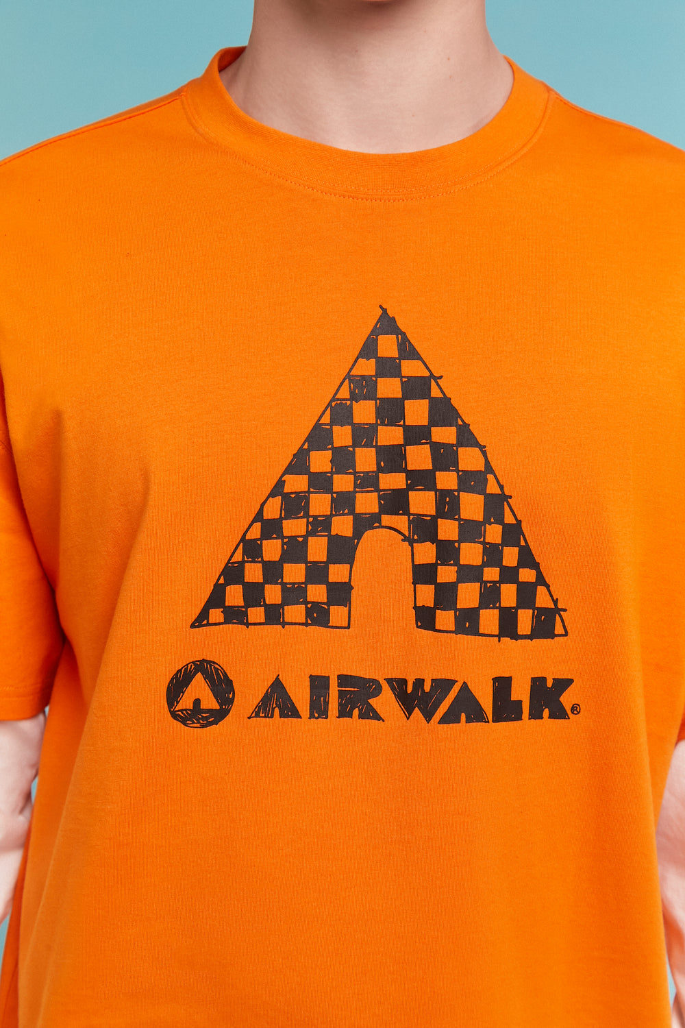 Airwalk Graphic Combo Tee Orange