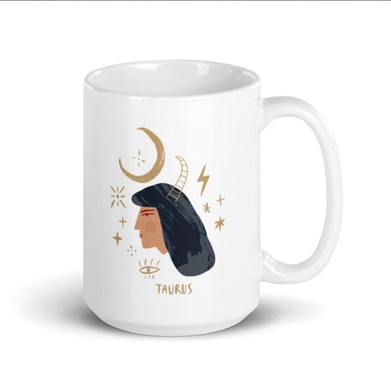 Taurus Mug | Zodiac Mug | Taurus Gift | 15oz Mug