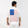 Golf American Flag Polo Shirt, USA Flag Golf Shirt, Patriotic Golf Shirt For Men - Hyperfavor