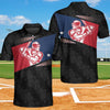 Baseball Heart Polo Shirt - Hyperfavor