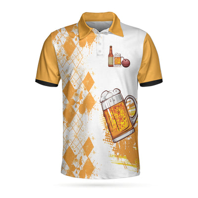 Bowling Solves My Most Problems Drinking Solves The Rest Polo Shirt - Hyperfavor