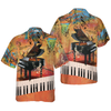 Let The Piano Guide You To The World Hawaiian Shirt - Hyperfavor