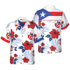 Puerto Rico Common Coquí Flag Hawaiian Shirt - Hyperfavor