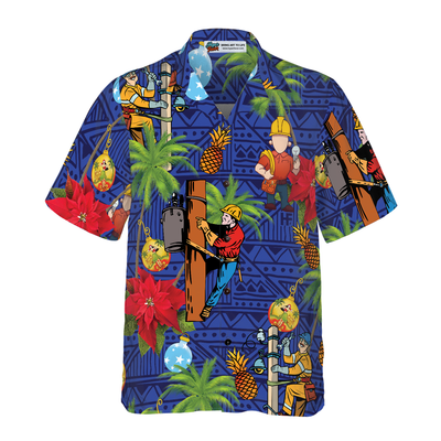 Lineman Proud Hawaiian Shirt - Hyperfavor
