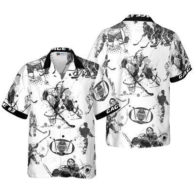 Hockey Lover Hawaiian Shirt - Hyperfavor