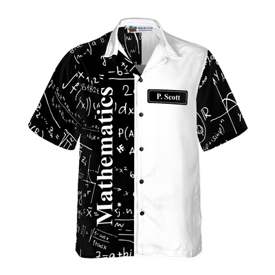 Mathematics Custom Hawaiian Shirt - Hyperfavor