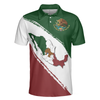 Mexico Short Sleeve Polo Shirt, Patriotic Mexican Polo Shirt, Best Mexico Shirt For Men - Hyperfavor